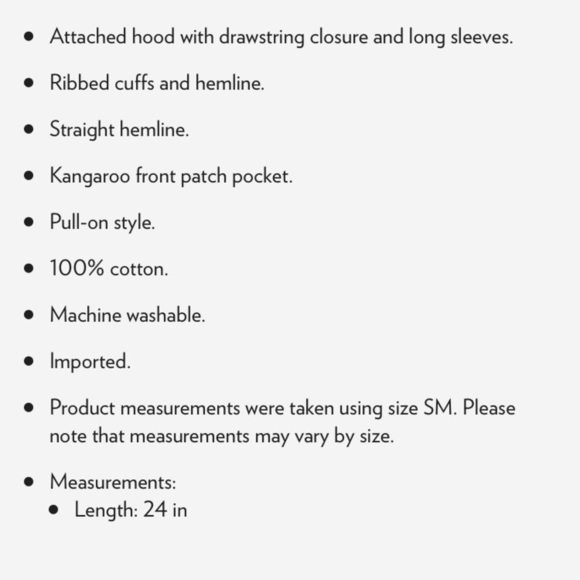 Elliott Lauren Cotton Cashmere Drawstring Hoodie with Front Pocket Sz XS Blue - Picture 7 of 9